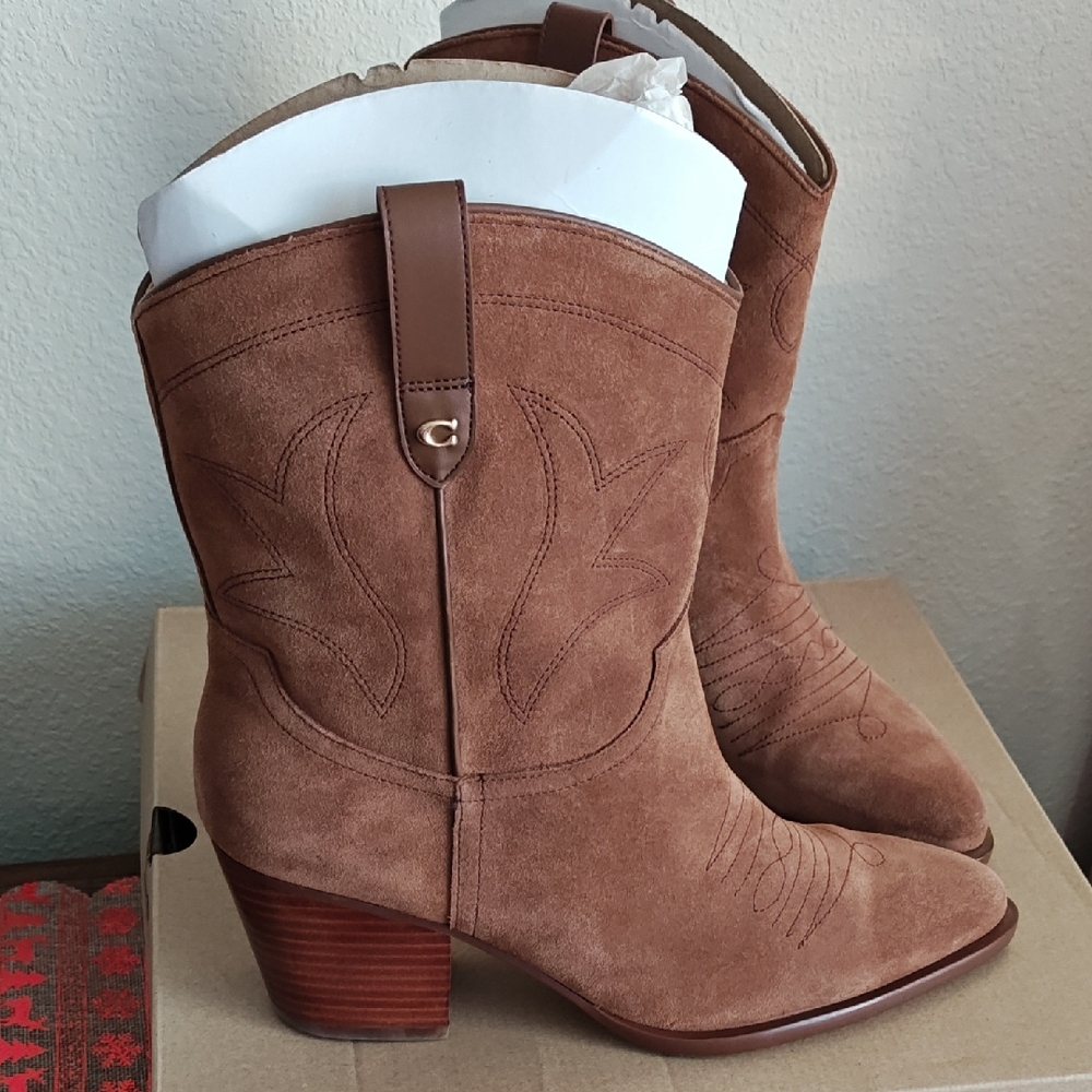 Coach - Pamela Suede Bootie